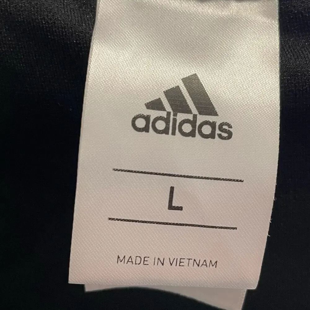 Adidas Women's Solid Black Full Coverage Hipster Bikini Swim Bottoms sz L